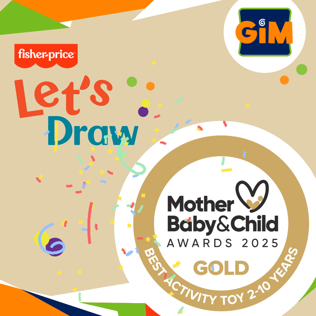 ΧΡΥΣΗ ΔΙΑΚΡΙΣΗ ΓΙΑ GIM KAI TH ΣΕΙΡΑ FISHER PRICE LET’S DRAW